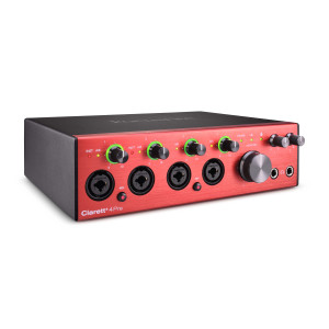 Focusrite Clarett+ 4Pre Left