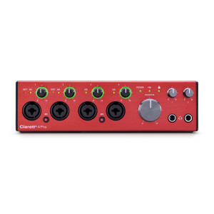 Focusrite Clarett+ 4Pre Front