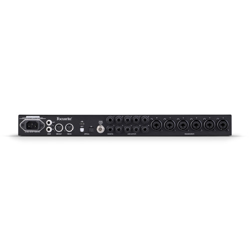 Focusrite Clarett+ 8Pre - Refurbished Back
