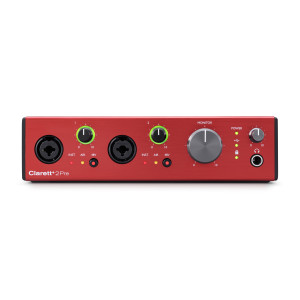 Focusrite Clarett+ 2Pre Front