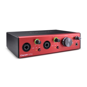 Focusrite Clarett+ 2Pre - Refurbished Left