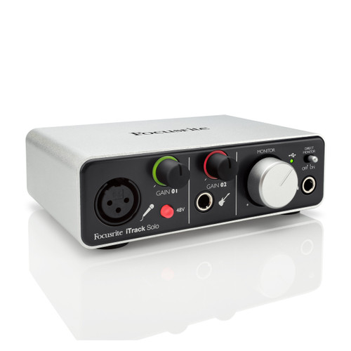 Focusrite iTrack Solo Left