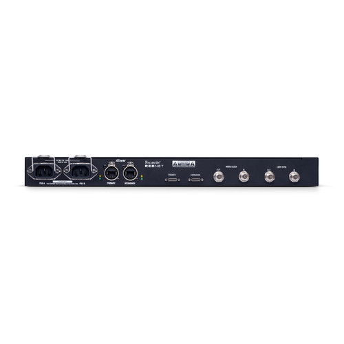 Focusrite RedNet HD32R Back - Refurbished