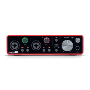 Focusrite Scarlett 2i2 Front