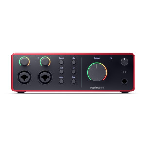 Focusrite Scarlett 4i4 4th Generation Front