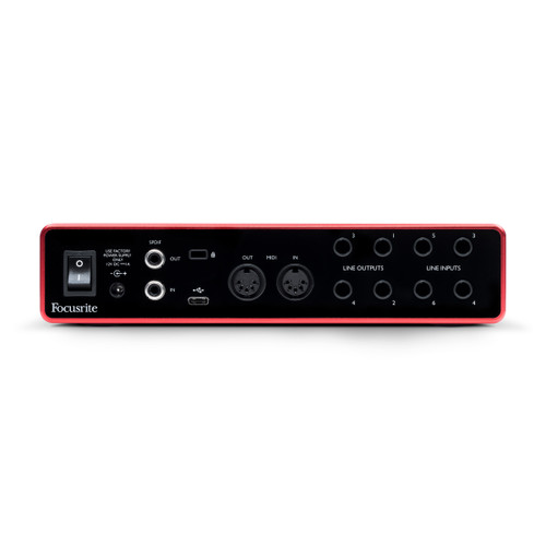 Focusrite Scarlett 8i6 Back