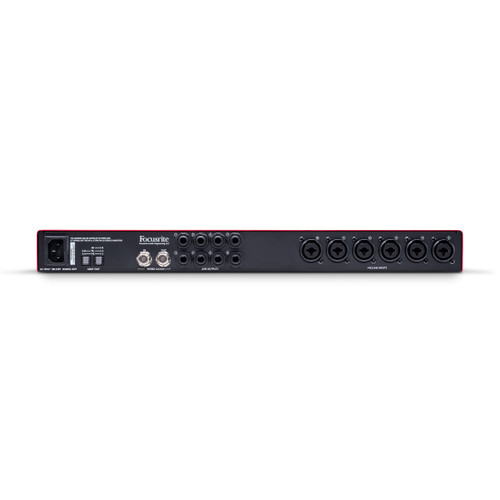 Focusrite Scarlett OctoPre - Refurbished Back