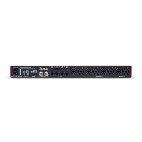 Focusrite Scarlett OctoPre Dynamic Back