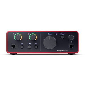 Focusrite Scarlett Solo 4th Generation - Refurbished Front