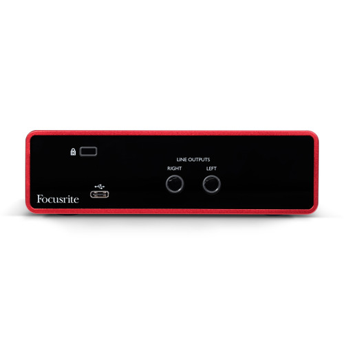 Focusrite Scarlett Solo - Refurbished Back