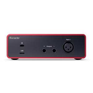 Focusrite Scarlett Solo 4th Generation - Refurbished Back