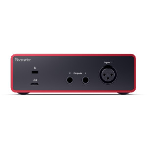 Focusrite Scarlett Solo 4th Generation Back