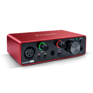 Focusrite Scarlett Solo - Refurbished Left