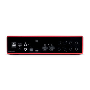 Focusrite Scarlett 18i8 - Refurbished Back