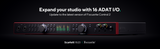 16 channels of ADAT I/O and more with the latest Scarlett 4th Gen update 