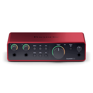 Focusrite Scarlett 2i2 4th Generation - Refurbished Top