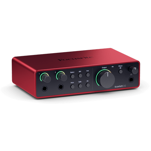 Focusrite Scarlett 2i2 Studio 4th Generation Audio Interface