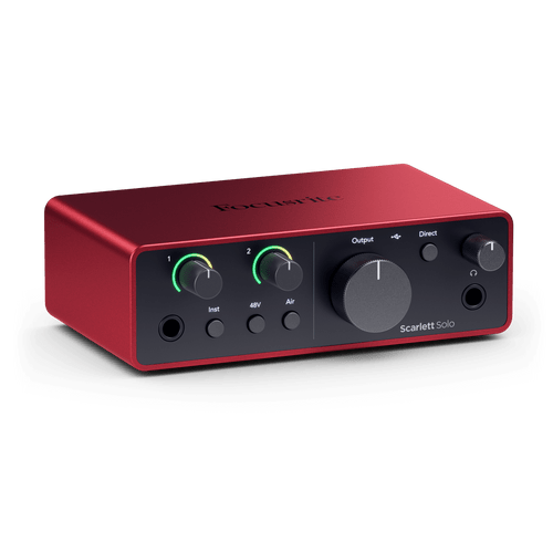 Focusrite Scarlett Solo Studio 4th Generation Audio Interface