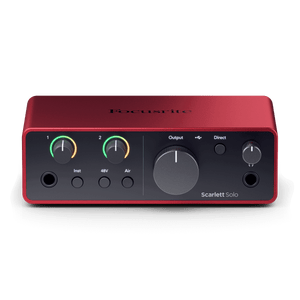 Focusrite Scarlett Solo 4th Generation Top